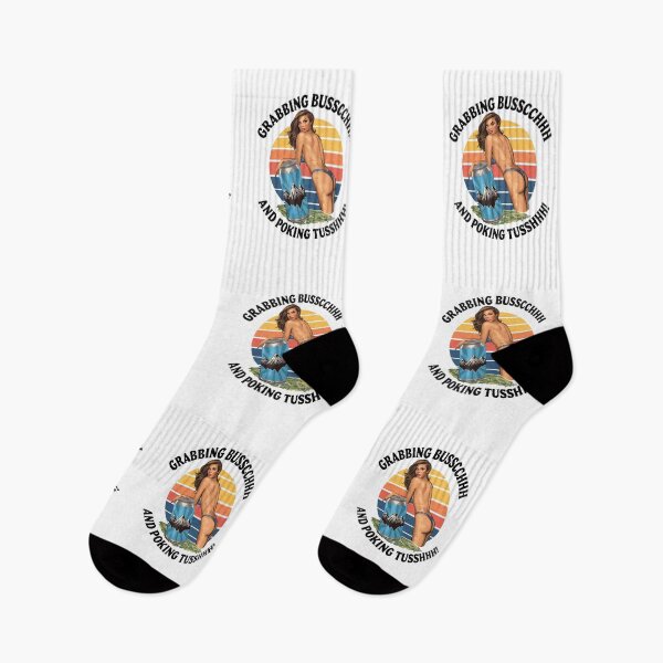 Item preview, Grabbing Busssccch and poking Tusshhh! designed and sold by NicMacTees.