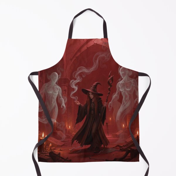 Item preview, magnific__ancient-temple-interior-bathed-in-crimson-candleli designed and sold by tim tal.