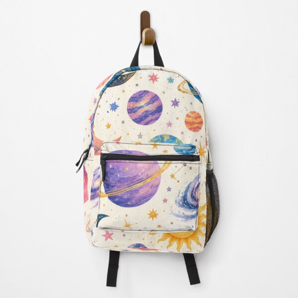 Item preview, Celestial Stars Planets Colourful Cosmic Pattern Artwork designed and sold by ArtComixHaven.