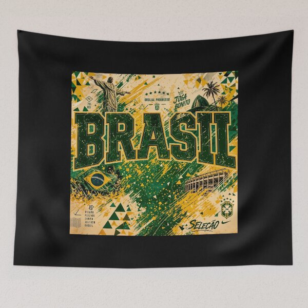 Item preview, BRAZIL World Cup Streetwear Art #10 designed and sold by Helios Be. Lavsh.