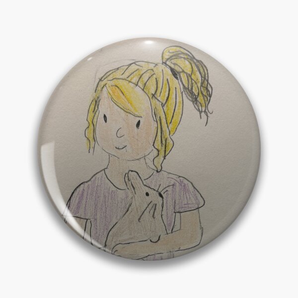 Item preview, a girl and a bunny designed and sold by Common Graces.