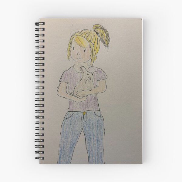 Item preview, a girl and a bunny designed and sold by Common Graces.