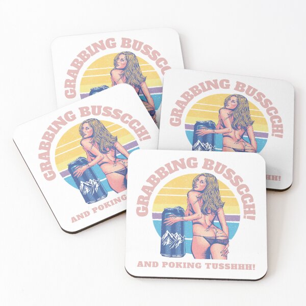 Item preview, Grabbing Busssccch and poking Tusshhh! designed and sold by NicMacTees.