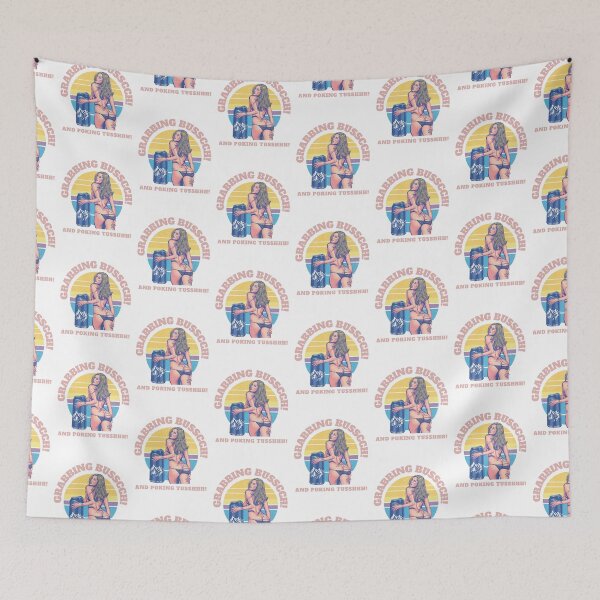 Item preview, Grabbing Busssccch and poking Tusshhh! designed and sold by NicMacTees.