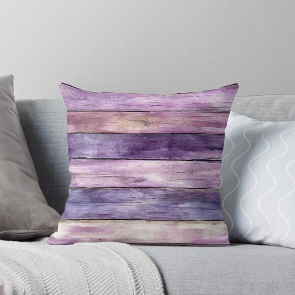 Item preview, Purple Watercolor Rustic Wood Planks Look designed and sold by WatercolorLane.
