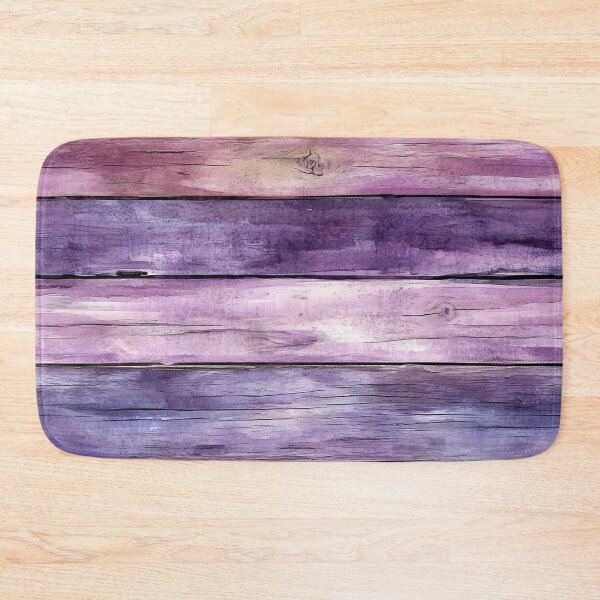 Item preview, Purple Watercolor Rustic Wood Planks Look designed and sold by WatercolorLane.