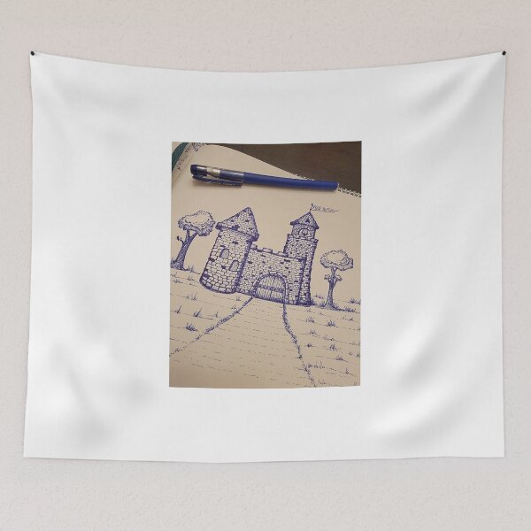 Item preview, Yas queen castle doodle designed and sold by YasLalu.
