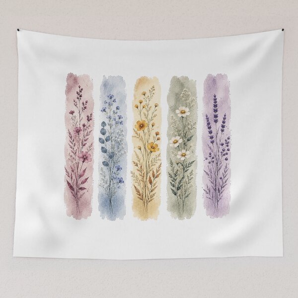 Item preview, Vintage Botanical Bookmark Set designed and sold by PetalGarden.