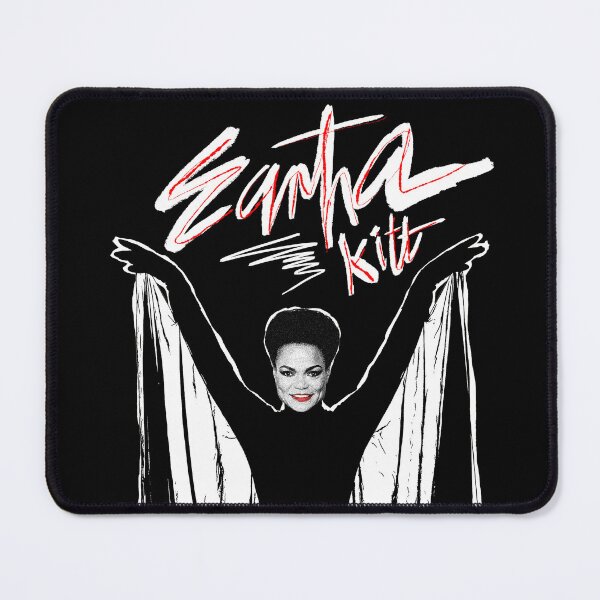 Item preview, EARTHA KITT 80S RETRO STYLE BLACK BACKGROUND designed and sold by DiscoDiscoMx.