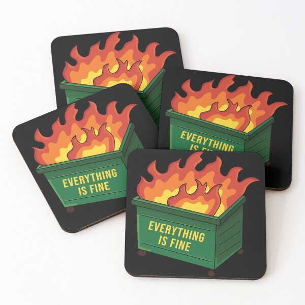Item preview, Dumpster Fire designed and sold by Design Minds Boutique.