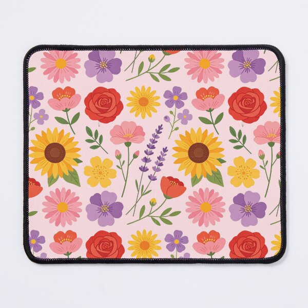 Item preview, Pink Floral Print designed and sold by Andrea Kreates.