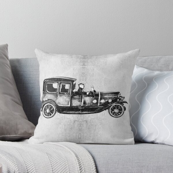 Item preview, Vintage Tin Wind-Up Limousine Toy Edwardian Chauffeur designed and sold by Ghoul Enterprises.