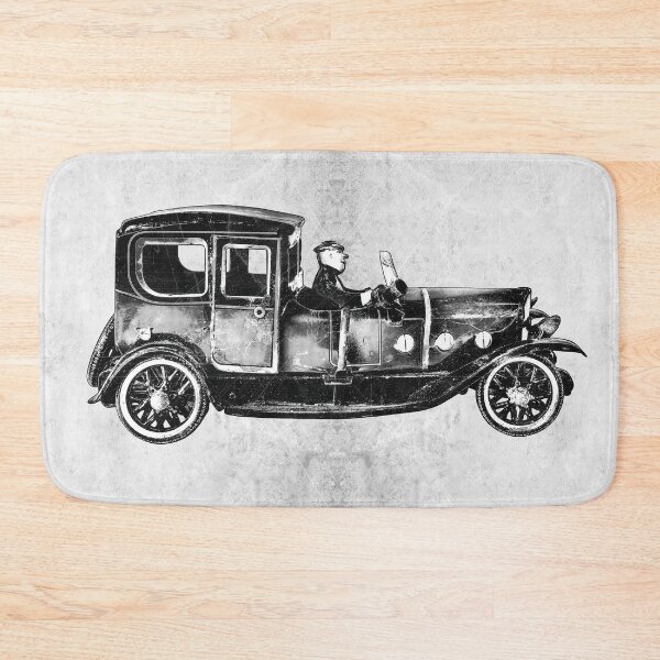Item preview, Vintage Tin Wind-Up Limousine Toy Edwardian Chauffeur designed and sold by Ghoul Enterprises.