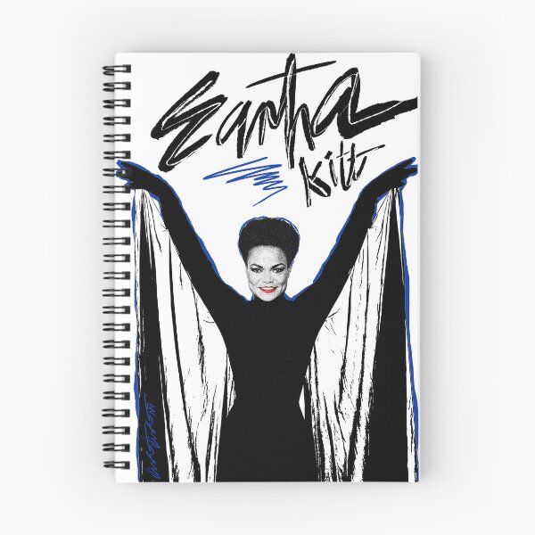Item preview, EARTHA KITT 80S RETRO STYLE WHITE BACKGROUND designed and sold by DiscoDiscoMx.