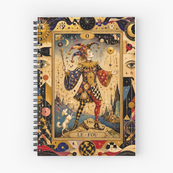 Item preview, Tarot Card Jester. designed and sold by Natalia-Vlad.