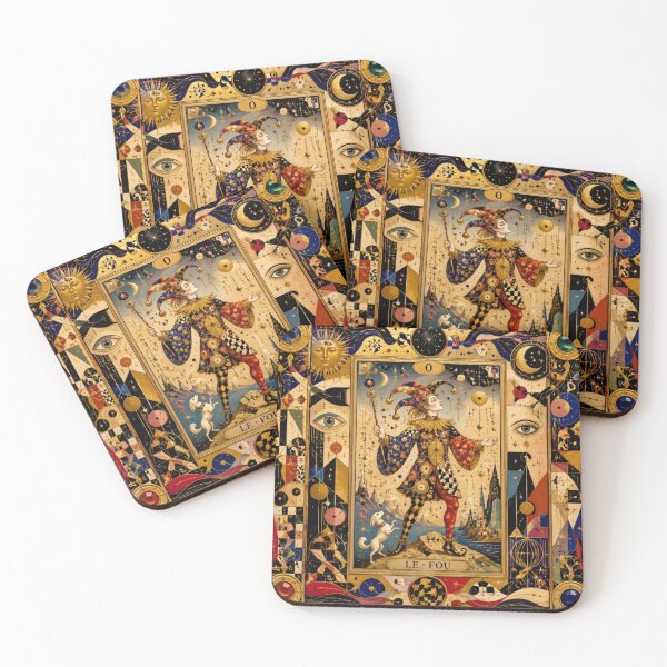 Item preview, Tarot Card Jester. designed and sold by Natalia-Vlad.