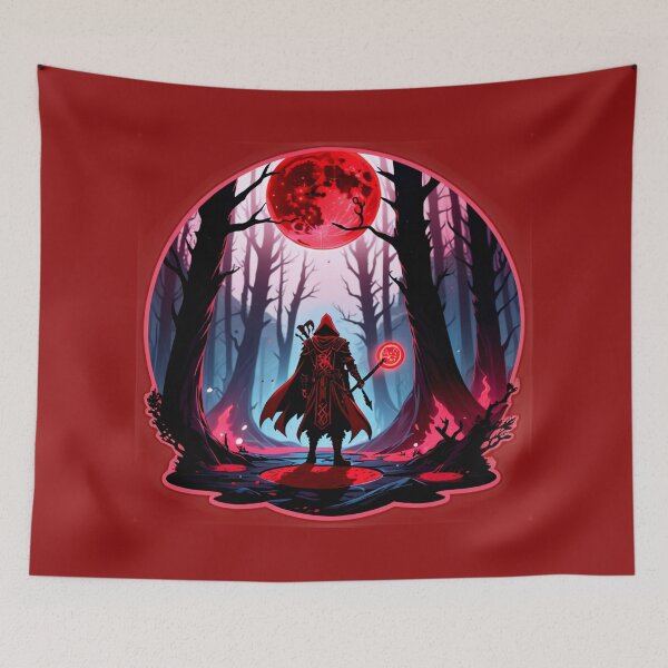Item preview, Blood Moon Dark Fantasy designed and sold by tim tal.