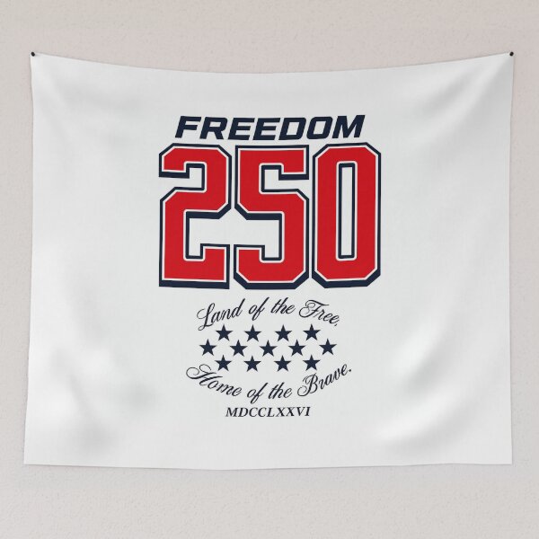 Item preview, Freedom 250 "Land Of The Free Home Of The Brave" designed and sold by Soceitiz.