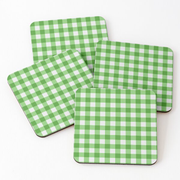 Item preview, Crisp Green Gingham  designed and sold by PCaleDesigns.