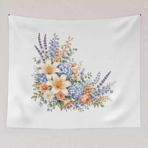 Item preview, Pastel Floral Corner Bouquet designed and sold by PetalGarden.