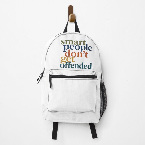 Item preview, Smart People Don’t Get Offended Typography Funny Sarcastic Quote Gift designed and sold by Bright08.