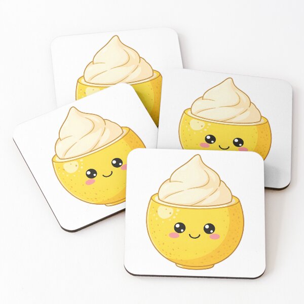 Item preview, Kawaii Amalfi Lemon Gelato in Sfusato cup Italia Dessert Design designed and sold by EmeraldeaArt.