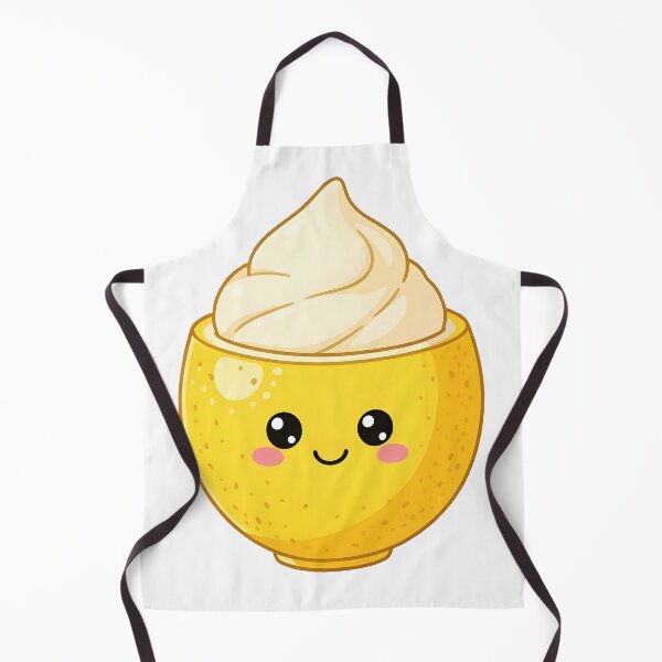 Item preview, Kawaii Amalfi Lemon Gelato in Sfusato cup Italia Dessert Design designed and sold by EmeraldeaArt.