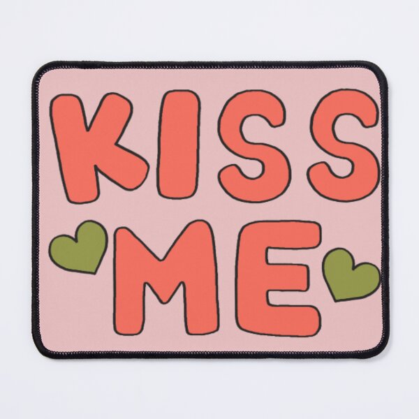 Item preview, kiss me sticker designed and sold by Navitaloves.