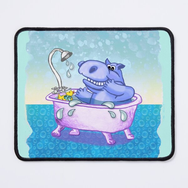 Item preview, Happy Hippo Bath designed and sold by artmuvz.