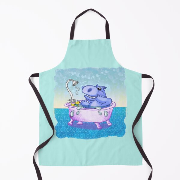 Item preview, Happy Hippo Bath designed and sold by artmuvz.