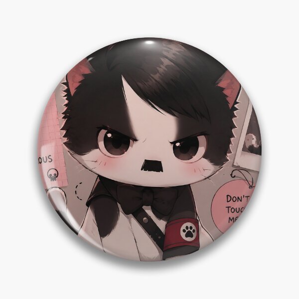 Item preview, Moody cat designed and sold by CutieIna.