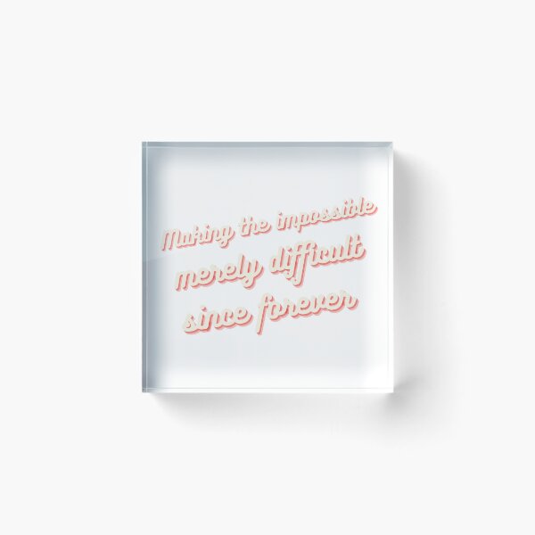 Item preview, Making the Impossible Merely Difficult Funny Engineer T-Shirt Humor Gift Engineering Tee designed and sold by BananaPrint.