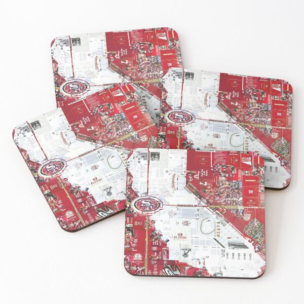 Item preview, San Francisco Football: Gold Blooded Faithful Vintage Fan Art designed and sold by benja-08.