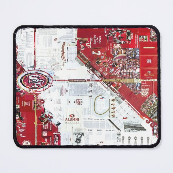 Item preview, San Francisco Football: Gold Blooded Faithful Vintage Fan Art designed and sold by benja-08.