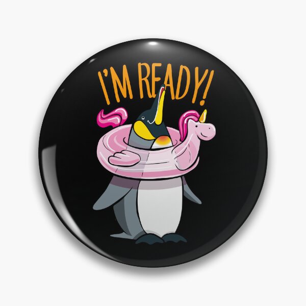 Item preview, penguin i'm ready  designed and sold by Konopikyu.