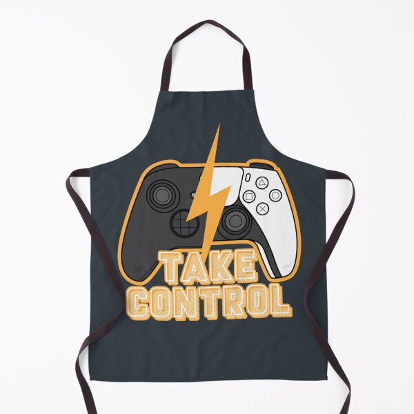 Item preview, Take Control - Electric Cyan Gaming Badge designed and sold by MrGlayga.