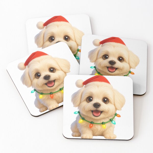 Item preview, Christmas Maltese Dog designed and sold by Sillytoe.