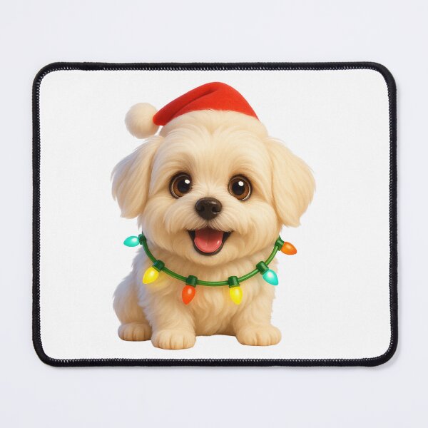 Item preview, Christmas Maltese Dog designed and sold by Sillytoe.