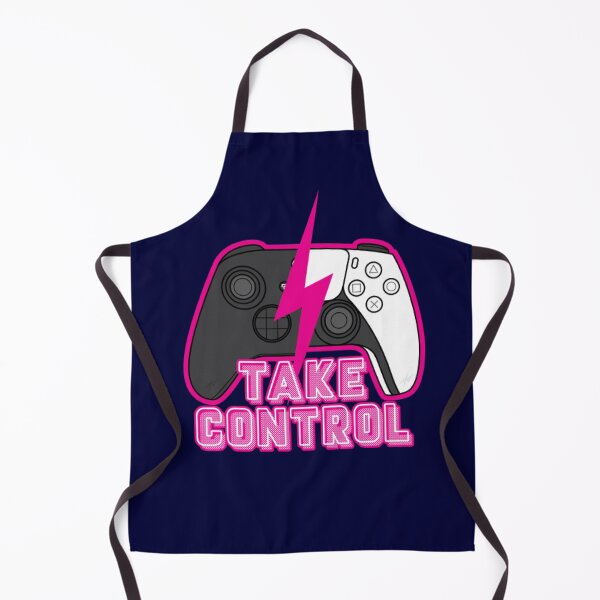 Item preview, Take Control - Electric Cyan Gaming Badge designed and sold by MrGlayga.