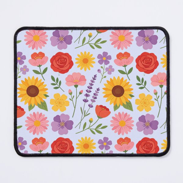 Item preview, Pretty, Blue Floral pattern designed and sold by Andrea Kreates.