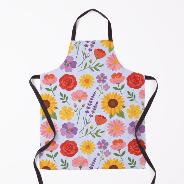 Item preview, Pretty, Blue Floral pattern designed and sold by Andrea Kreates.