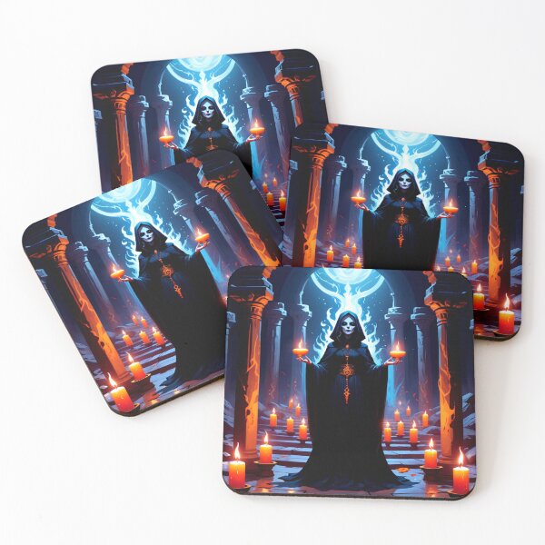 Item preview, Candlelight Mythical Art magnific ancient temple designed and sold by tim tal.