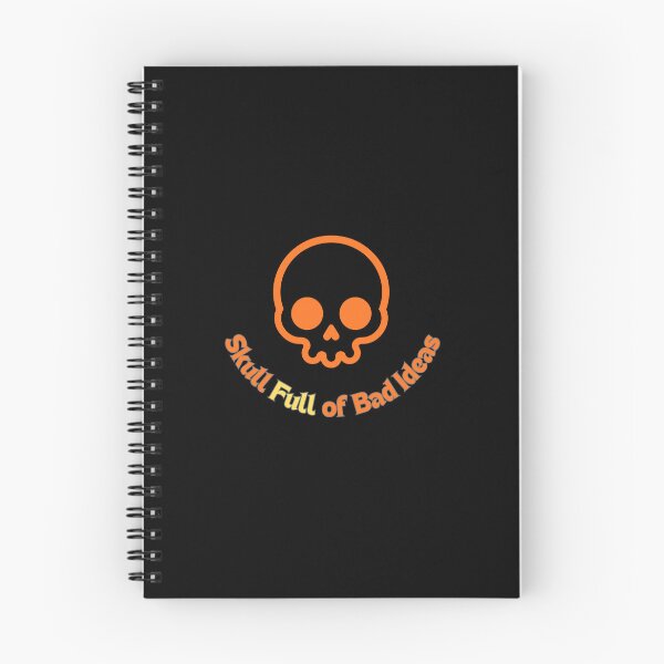 Item preview,  Skull Full of Bad Ideas designed and sold by InkRebelia.