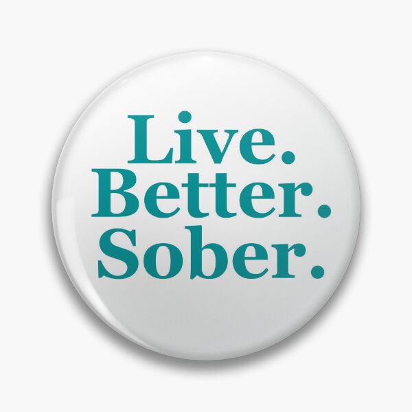 Item preview, Live Better Sober Minimalist Typography designed and sold by Live Better Sober.