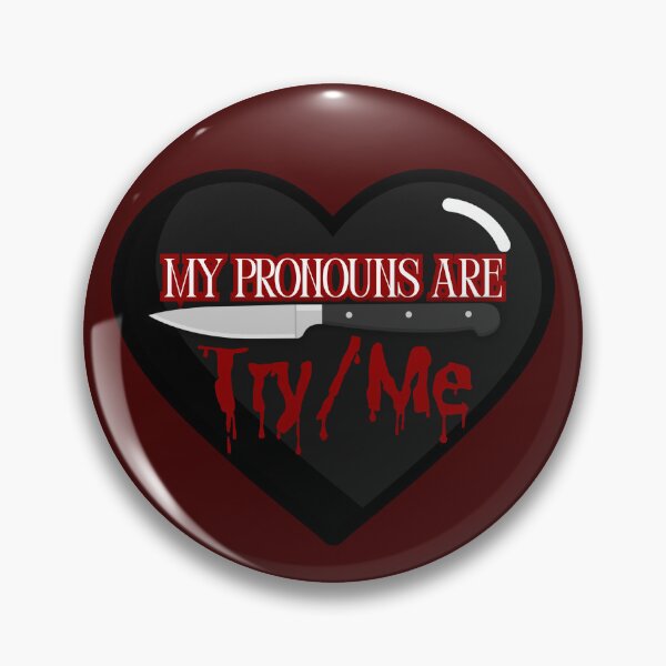 Item preview, My Pronouns are Try me designed and sold by EraCrow.