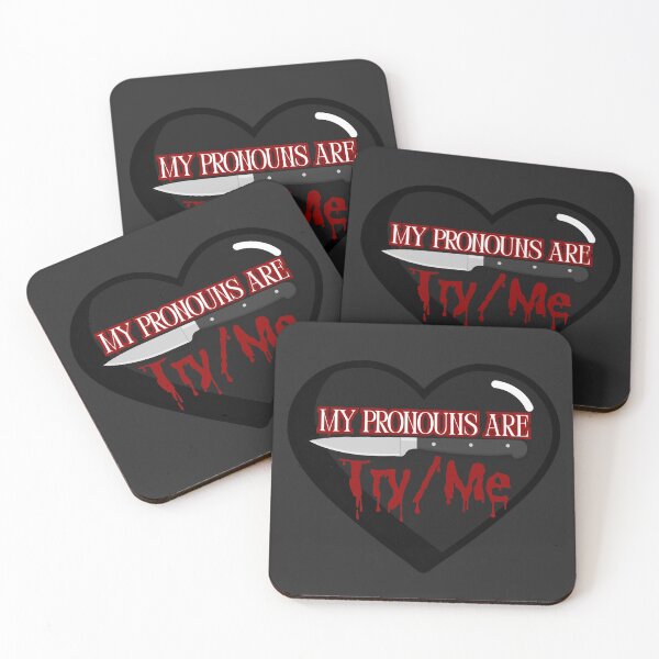 Item preview, My Pronouns are Try me designed and sold by EraCrow.