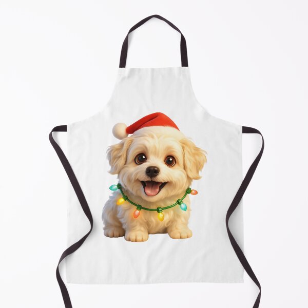 Item preview, Christmas Maltese Mix Dog designed and sold by Sillytoe.