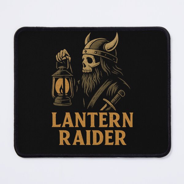 Item preview, Lantern Raider Viking Skeleton Horned Helmet Sword designed and sold by Mythborn Saga.
