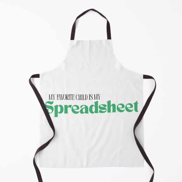 Item preview, My Favourite Child Is My Spreadsheet Funny Engineer T-Shirt Office Humor Gift Tee designed and sold by BananaPrint.