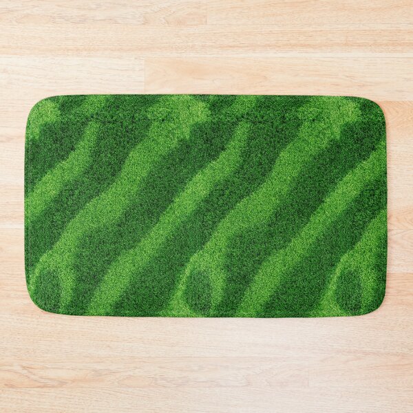 Item preview, Fresh Green Grass Lawn Diagonal Stripe Texture designed and sold by Piotrek0001.